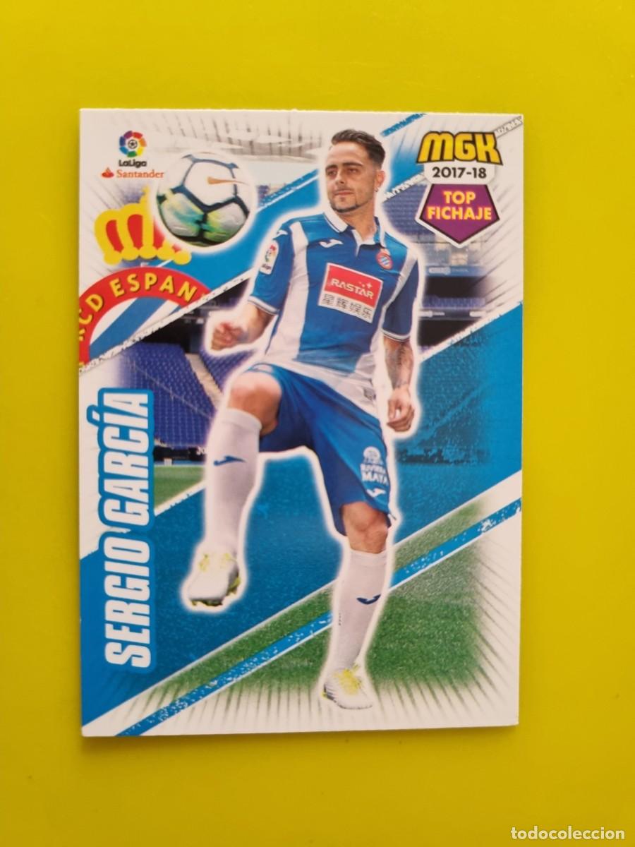 Cromos de f&uacute;tbol: CROMO FUTBOL MEGACRACKS 236 SERGIO GARCIA RCD ESPANYOL 17 18 2017 2018 AR1026