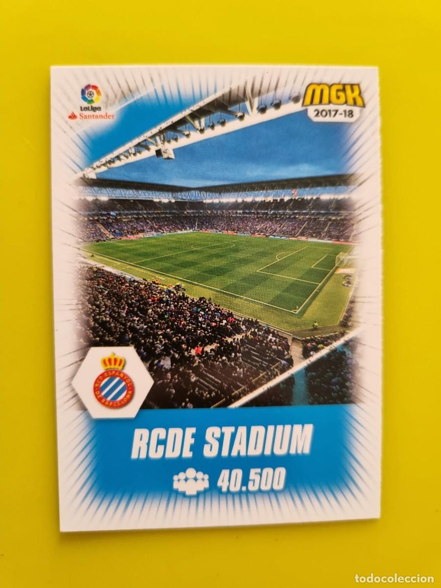 Cromos de f&uacute;tbol: CROMO FUTBOL MEGACRACKS 238 RCDE STADIUM ESTADIO RCD ESPANYOL 17 18 2017 2018 AR1026