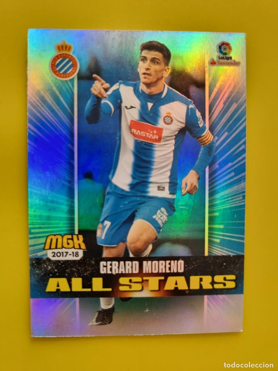 Cromos de f&uacute;tbol: CROMO FUTBOL MEGACRACKS 242 GERARD MORENO ALL STARS RCD ESPANYOL 17 18 2017 2018 AR1026