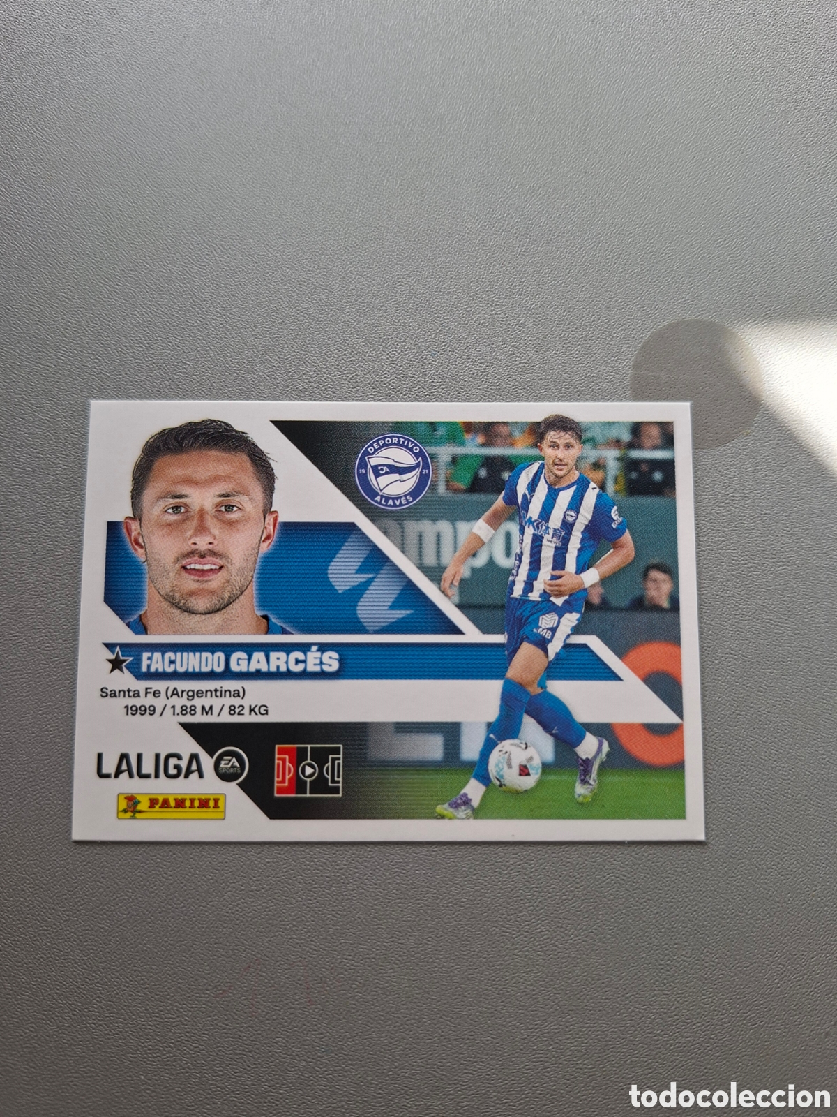 Cromos de f&uacute;tbol: Garces 8 Bis Coloca Alaves - Liga Este 2026 2027 26 27