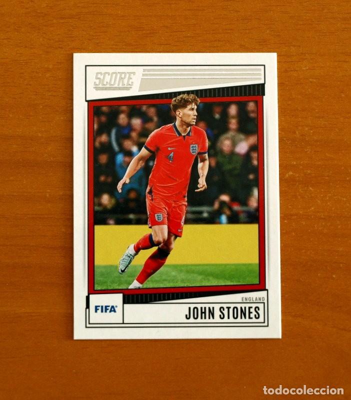 Cromos de f&uacute;tbol: England-Inglaterra - N&ordm; 46 John Stones - SCORE SOCCER Panini FIFA - 2022-2023-22-23