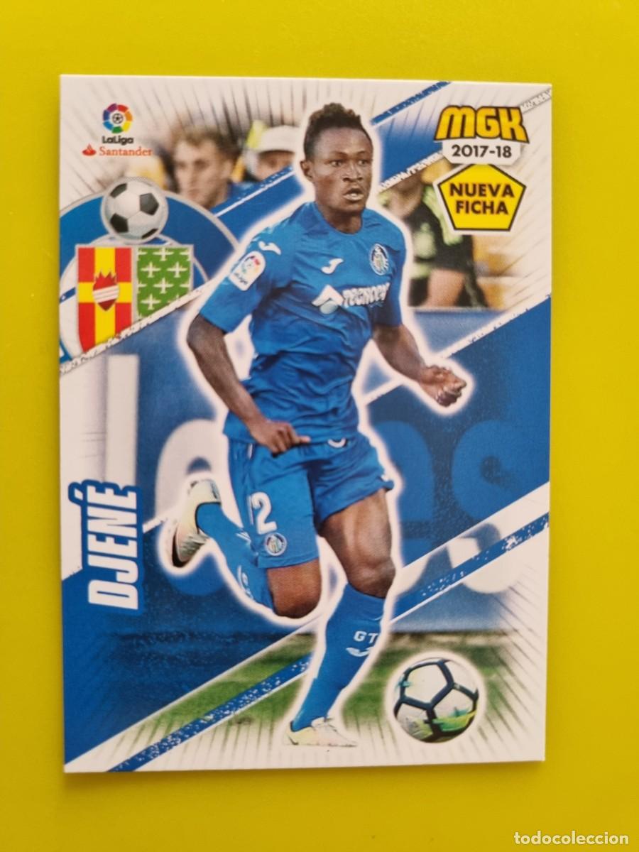Cromos de f&uacute;tbol: CROMO FUTBOL MEGACRACKS 248 BIS DJENE GETAFE CF 17 18 2017 2018 AR1026
