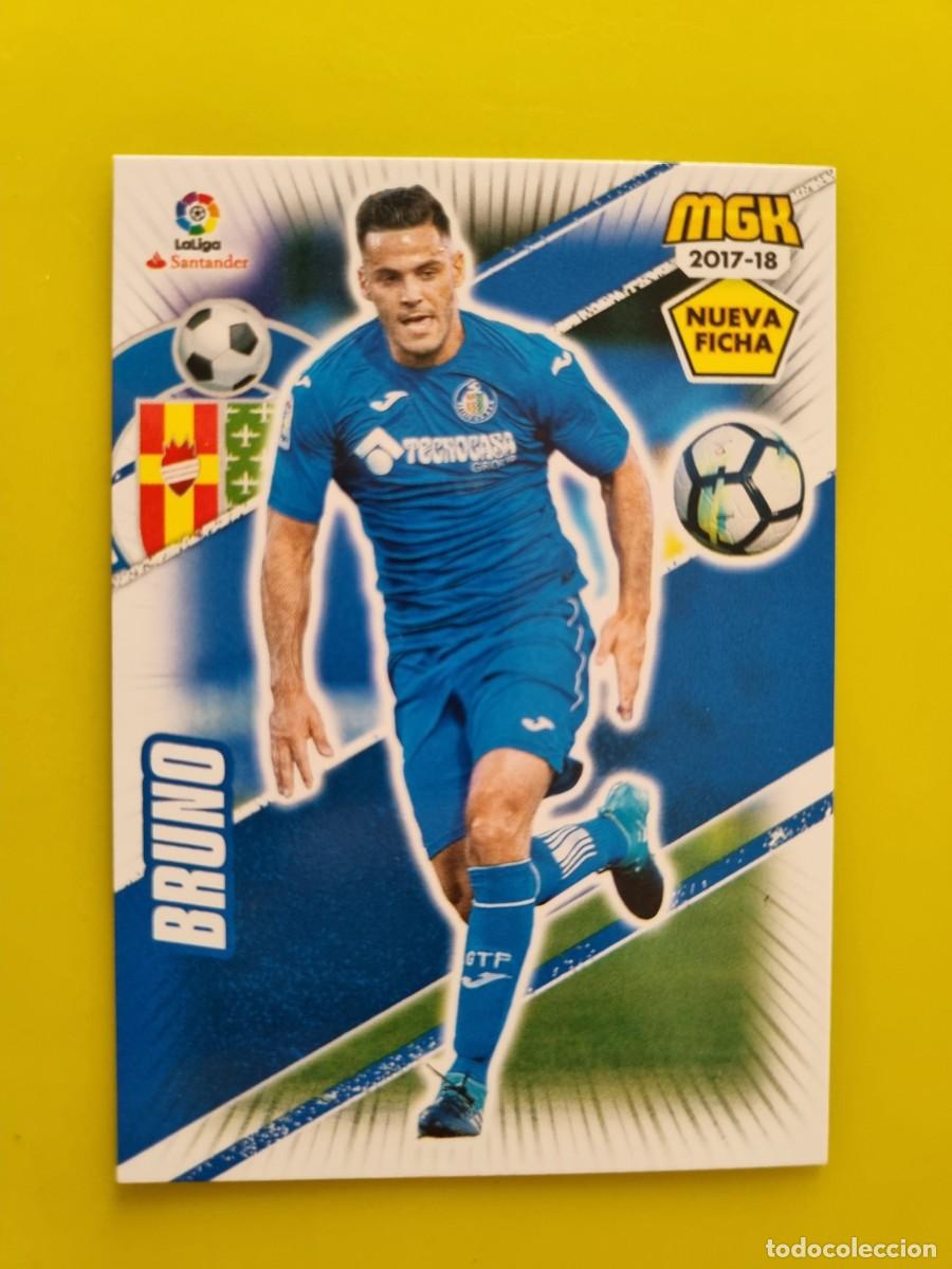 Cromos de f&uacute;tbol: CROMO FUTBOL MEGACRACKS 250 BIS BRUNO GETAFE CF 17 18 2017 2018 AR1026