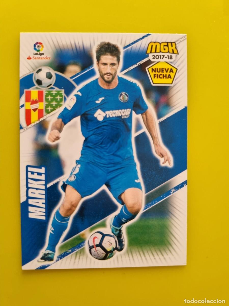 Cromos de f&uacute;tbol: CROMO FUTBOL MEGACRACKS 254 BIS MARKEL GETAFE CF 17 18 2017 2018 AR1026
