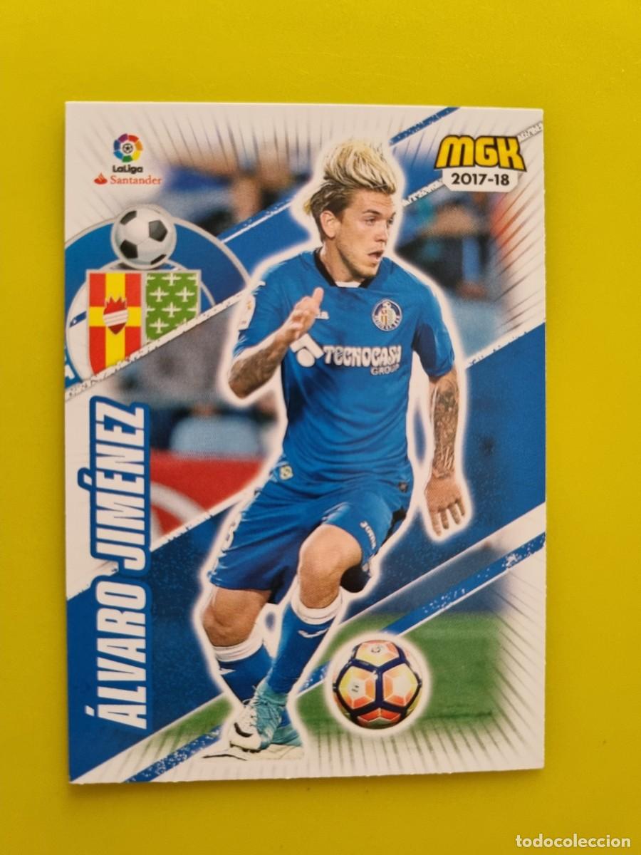 Figurine di Calcio: CROMO FUTBOL MEGACRACKS 256 ALVARO GIMENEZ GETAFE CF 17 18 2017 2018 AR1026