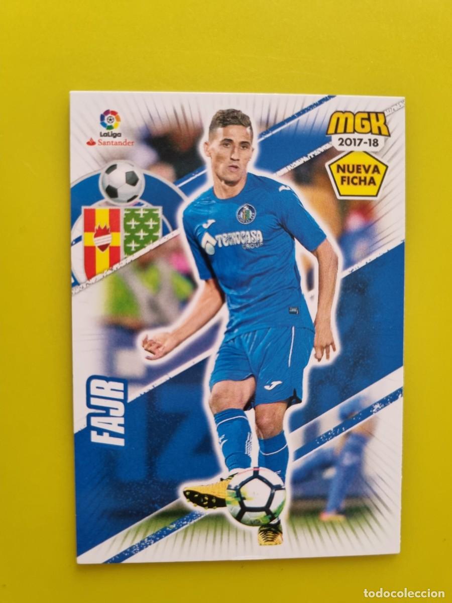 Cromos de f&uacute;tbol: CROMO FUTBOL MEGACRACKS 257 BIS FAJR GETAFE CF 17 18 2017 2018 AR1026