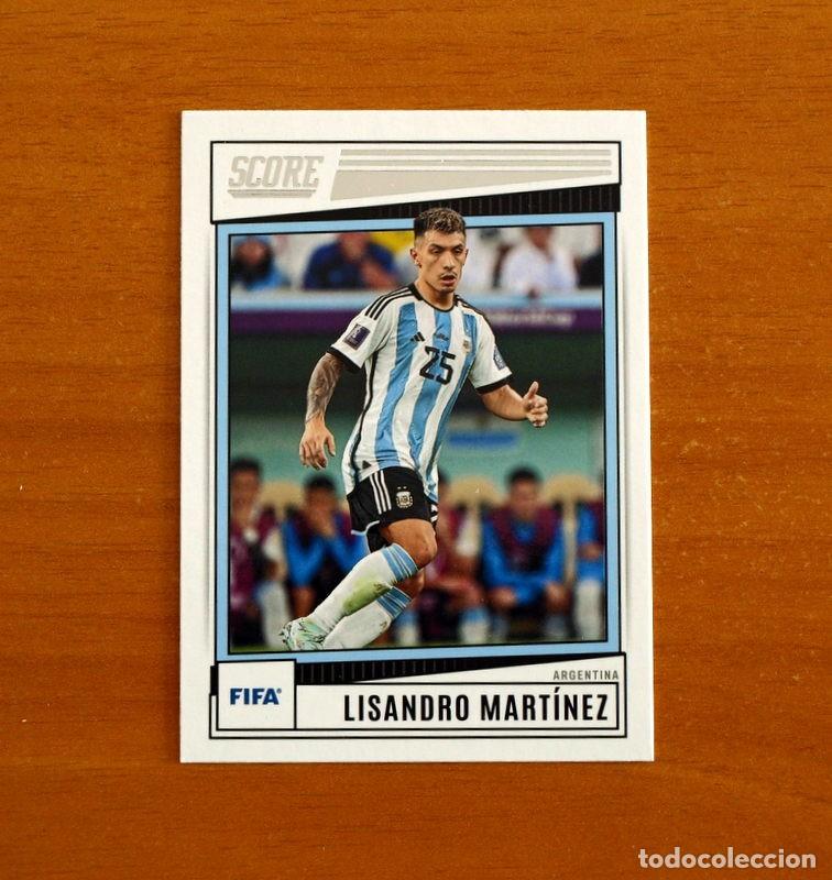 Cromos de f&uacute;tbol: Argentina - N&ordm; 99 Lisandro Mart&iacute;nez - SCORE SOCCER Panini FIFA - 2022-2023-22-23