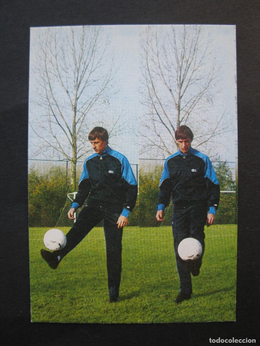 Cromos de f&uacute;tbol: APRENDE A JUGAR A F&Uacute;TBOL CON JOHAN CRUYFF - CROMO N&ordm; 19 - GEPRODESA - NUNCA PEGADO.