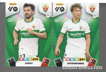 Cromos de f&uacute;tbol: CROMO DE LIGA DE F&Uacute;TBOL DE XL ADRENALYN DEL A&Ntilde;O 2026 / 26 CONTIENE 13 DEL ELCHE