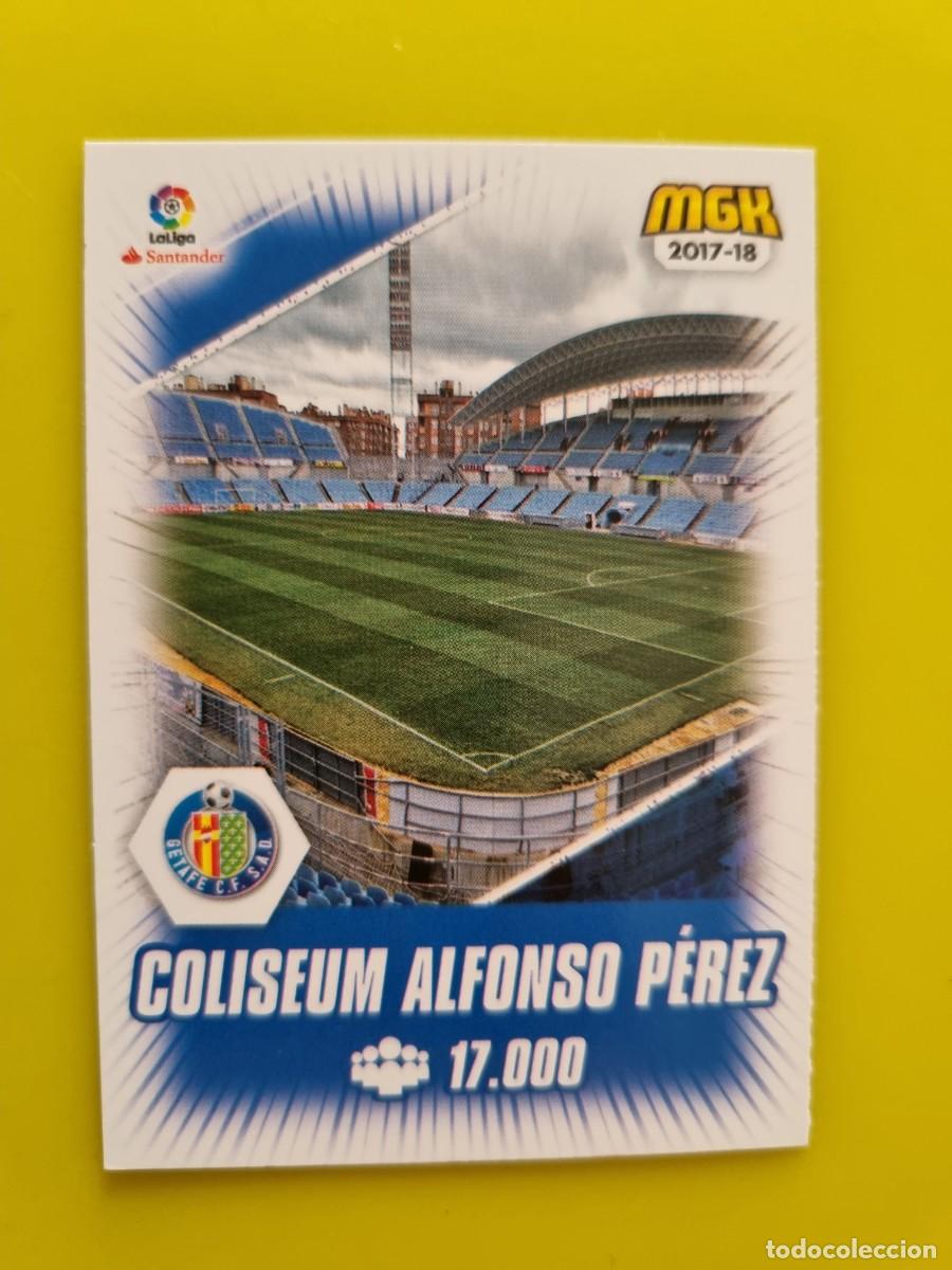 Cromos de f&uacute;tbol: CROMO FUTBOL MEGACRACKS 265 COLISEUM ALFONSO PEREZ ESTADIO GETAFE CF 17 18 2017 2018 AR1026