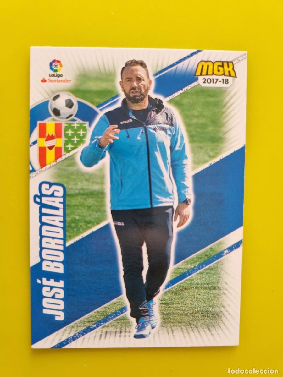 Cromos de f&uacute;tbol: CROMO FUTBOL MEGACRACKS 266 JOSE BORDALAS GETAFE CF 17 18 2017 2018 AR1026