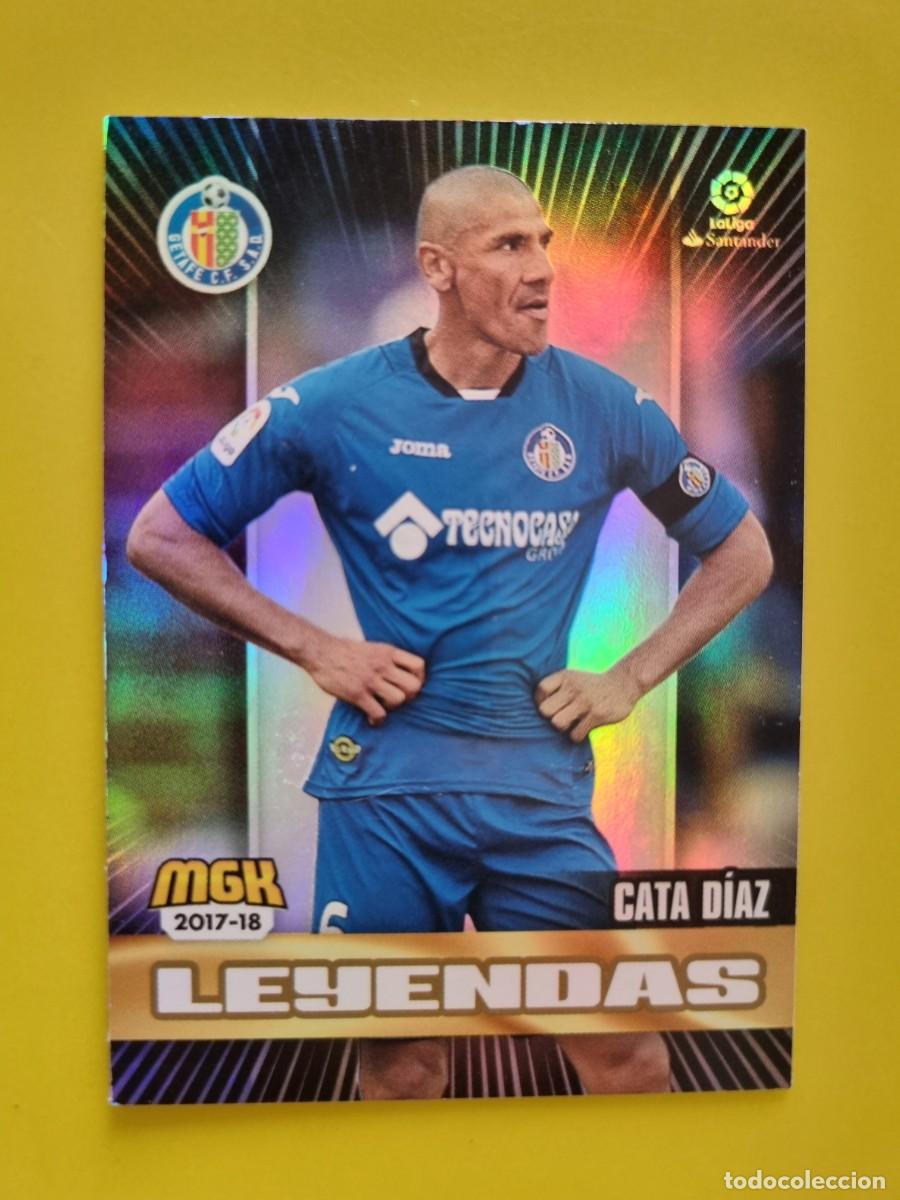 Cromos de f&uacute;tbol: CROMO FUTBOL MEGACRACKS 267 CATA DIAZ LEYENDA GETAFE CF 17 18 2017 2018 AR1026