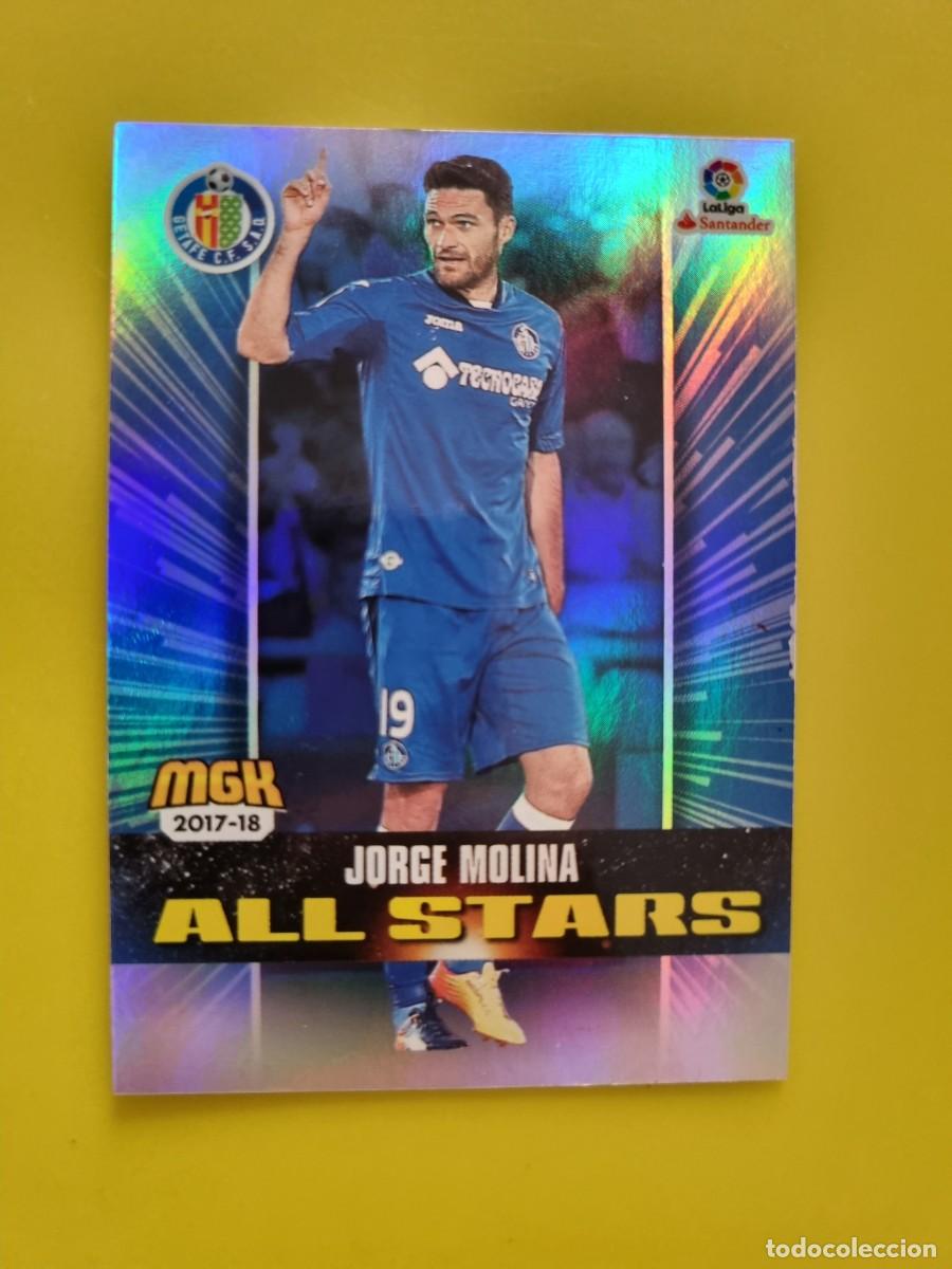 Cromos de f&uacute;tbol: CROMO FUTBOL MEGACRACKS 269 JORGE MOLINA ALL STARS GETAFE CF 17 18 2017 2018 AR1026