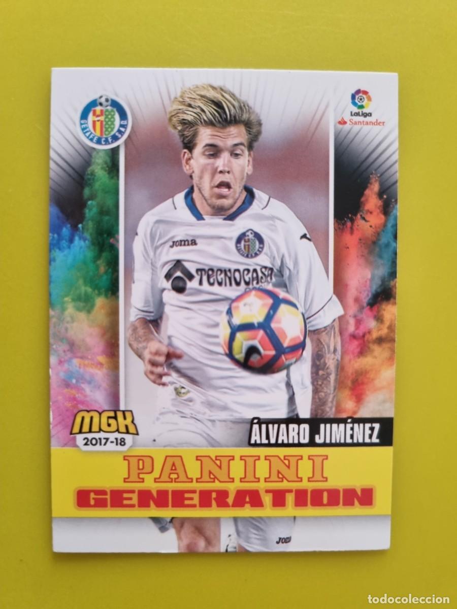 Cromos de f&uacute;tbol: CROMO FUTBOL MEGACRACKS 270 ALVARO GIMENEZ GENERATION GETAFE CF 17 18 2017 2018 AR1026