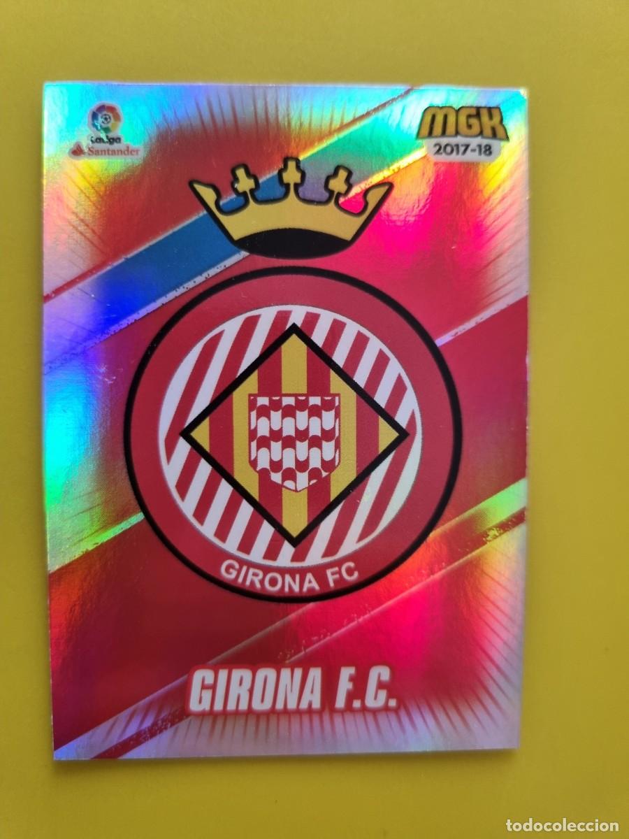 Figurine di Calcio: CROMO FUTBOL MEGACRACKS 271 ESCUDO GIRONA FC 17 18 2017 2018 AR1026