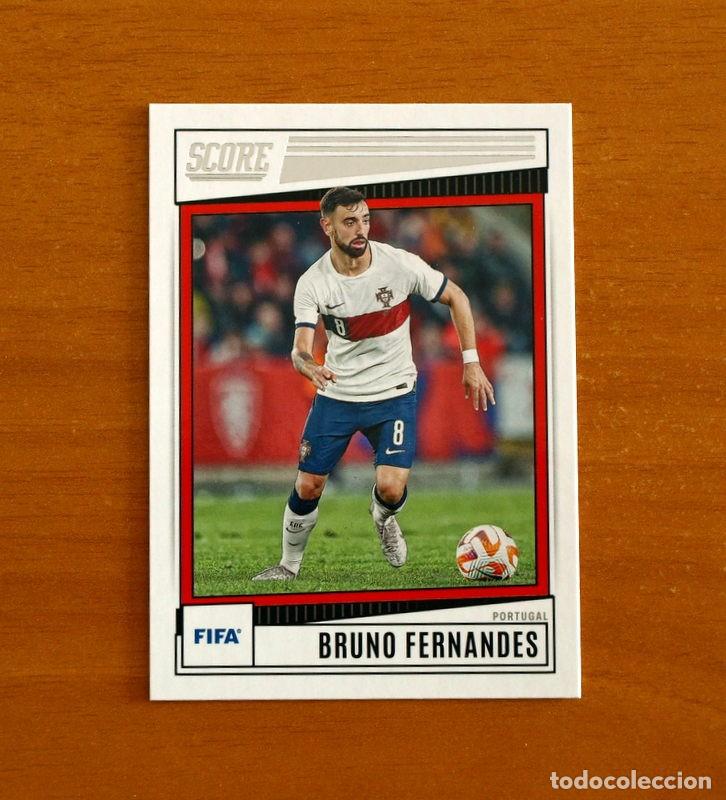 Cromos de f&uacute;tbol: Portugal - N&ordm; 136 Bruno Fernandes - SCORE SOCCER Panini FIFA - 2022-2023-22-23