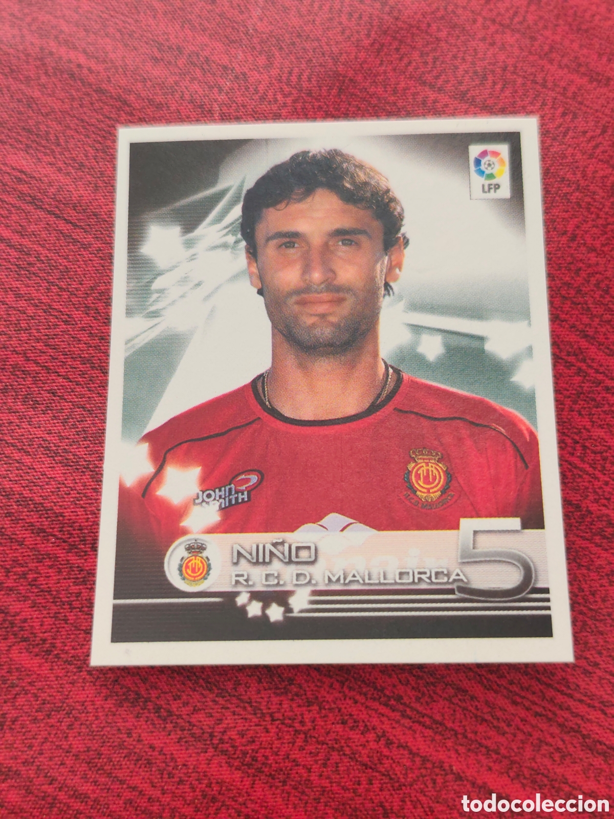 Cromos de f&uacute;tbol: 222 NI&Ntilde;O REAL MALLORCA SUPERLIGA DE ESTRELLAS 2002 2003