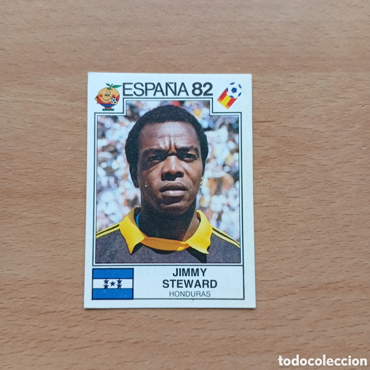 Fu&szlig;ball-Sticker: 1982 ESPA&Ntilde;A 82 - N&ordm; 363 JIMMY STEWARD - HONDURAS - PANINI