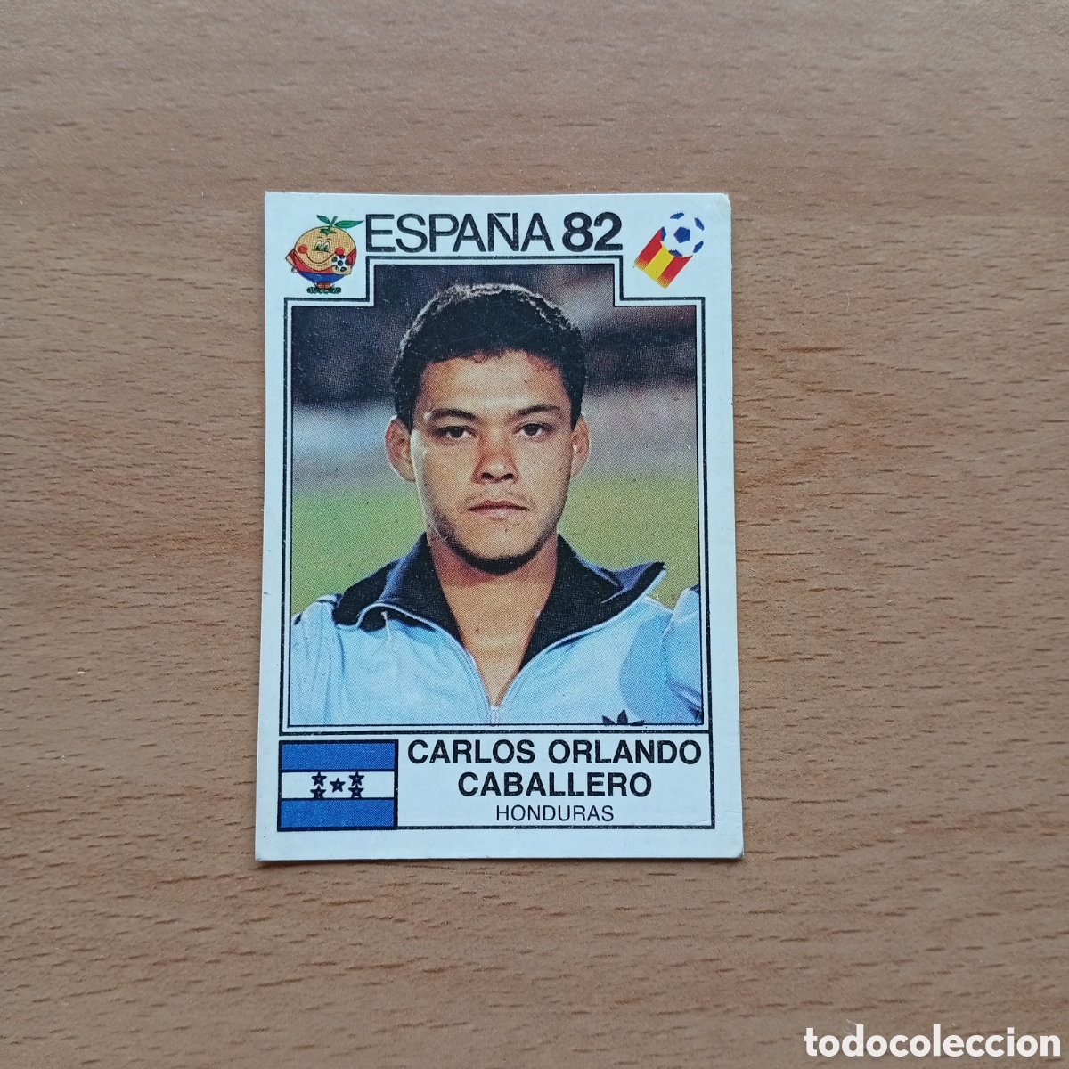 Fu&szlig;ball-Sticker: 1982 ESPA&Ntilde;A 82 - N&ordm; 358 CABALLERO - HONDURAS - PANINI