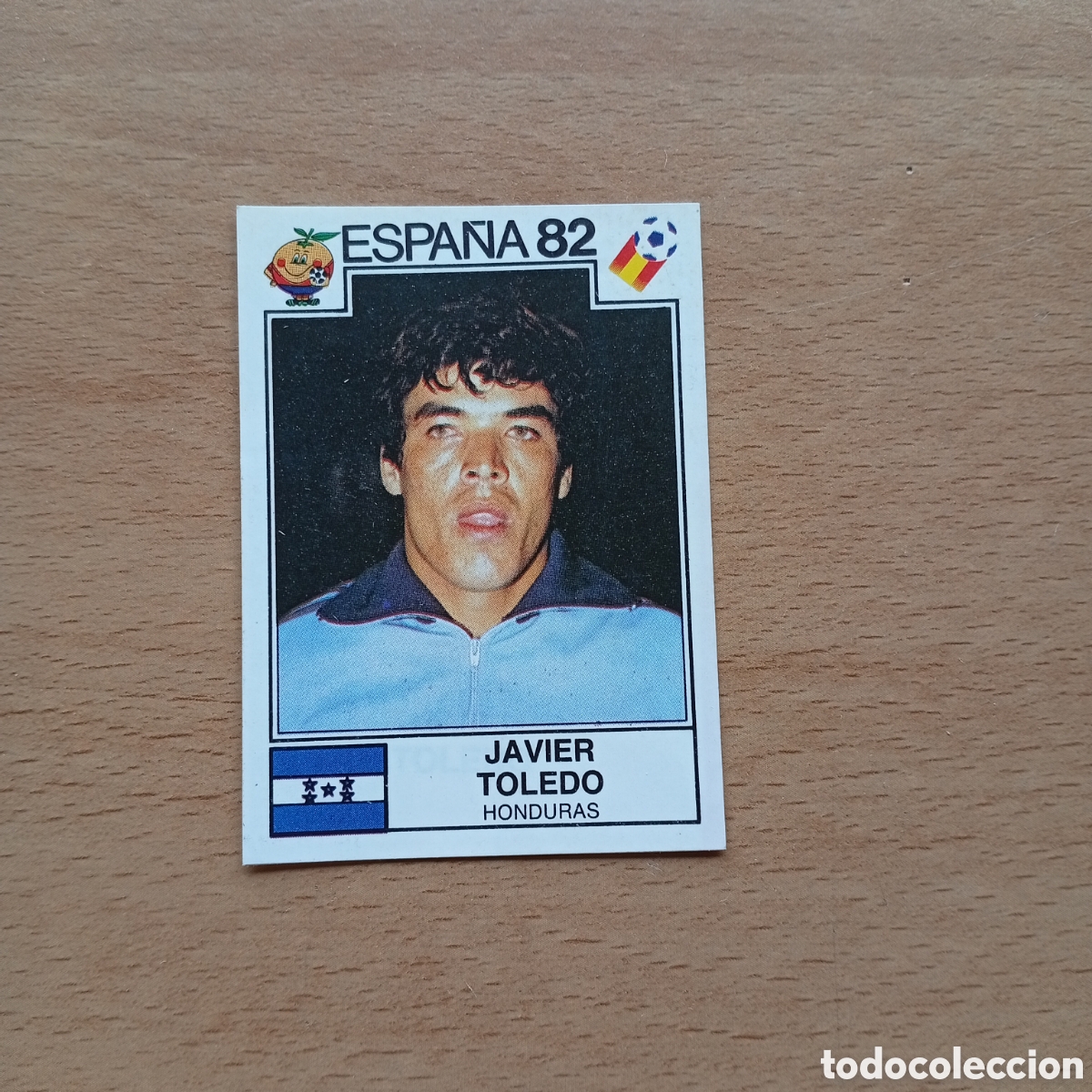 Fu&szlig;ball-Sticker: 1982 ESPA&Ntilde;A 82 - N&ordm; 355 JAVIER TOLEDO - HONDURAS - PANINI