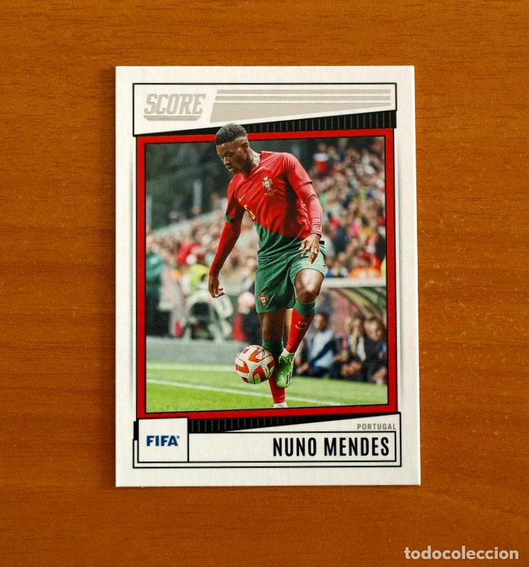 Cromos de f&uacute;tbol: Portugal - N&ordm; 142 Nuno Mendes - SCORE SOCCER Panini FIFA - 2022-2023-22-23