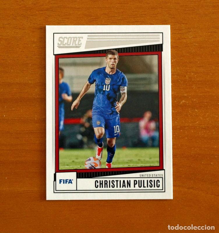 Cromos de f&uacute;tbol: United States-Estados Unidos USA- N&ordm; 195 Christian Pulisic -SCORE SOCCER Panini FIFA-2022-2023-22-23