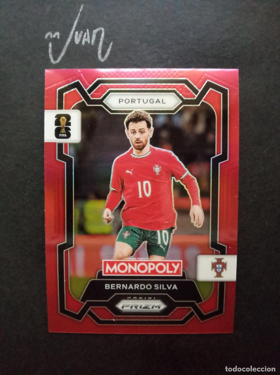 Fu&szlig;ball-Sticker: 33 RED BERNARDO SILVA PORTUGAL REAL MADRID ⚽ PANINI &reg; MONOPOLY PRIZM FIFA MUNDIAL 2026 WORLD CUP 26