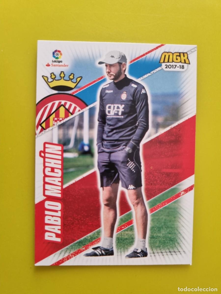 Cartes &agrave; collectionner de Football: CROMO FUTBOL MEGACRACKS 293 PABLO MACHIN ENTRENADOR GIRONA FC 17 18 2017 2018 AR1026