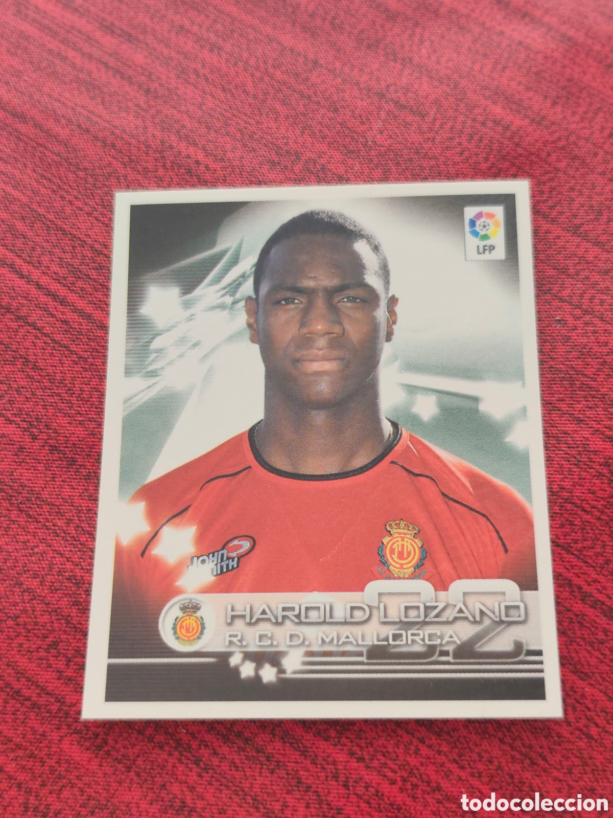 Cartes &agrave; collectionner de Football: 226 HAROLD LOZANO REAL MALLORCA SUPERLIGA DE ESTRELLAS 2002 2003