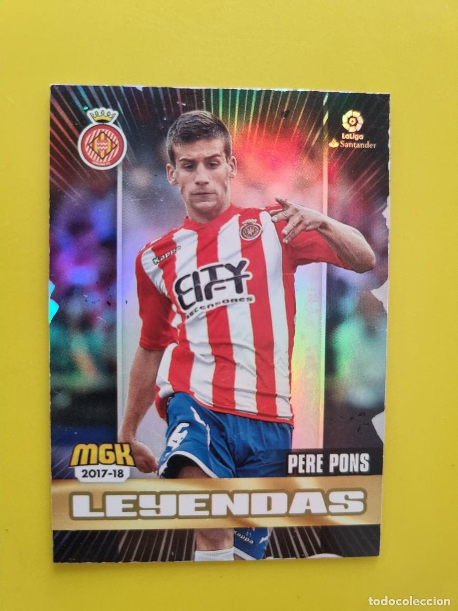 Cartes &agrave; collectionner de Football: CROMO FUTBOL MEGACRACKS 294 PERE PONS LEYENDAS GIRONA FC 17 18 2017 2018 AR1026