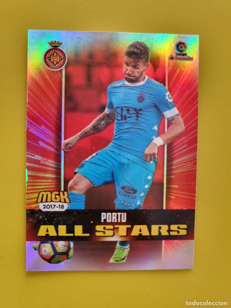 Cartes &agrave; collectionner de Football: CROMO FUTBOL MEGACRACKS 295 PORTU ALL STARS GIRONA FC 17 18 2017 2018 AR1026