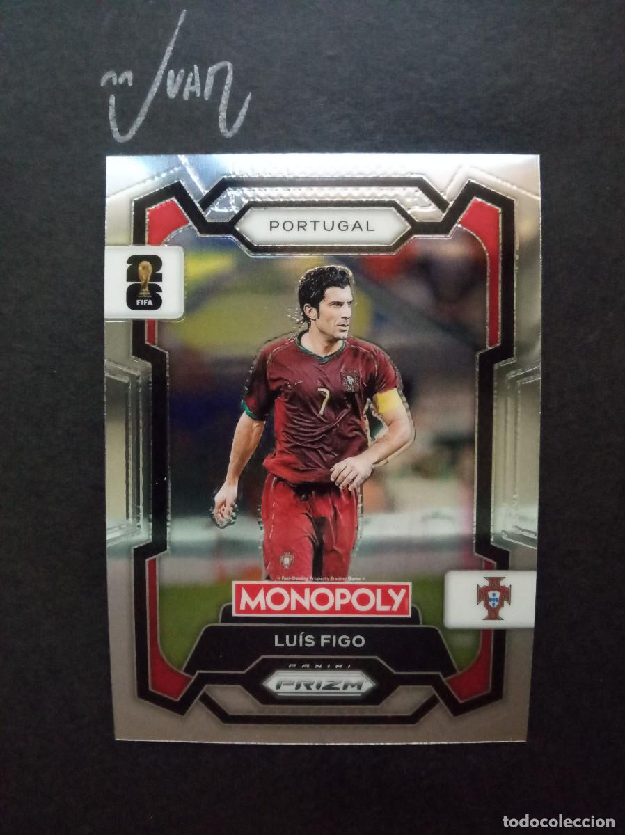 Football Stickers: N&ordm; 31 FIGO PORTUGAL REAL MADRID ⚽ PANINI &reg; MONOPOLY PRIZM FIFA MUNDIAL 2026 WORLD CUP 26 NUEVO