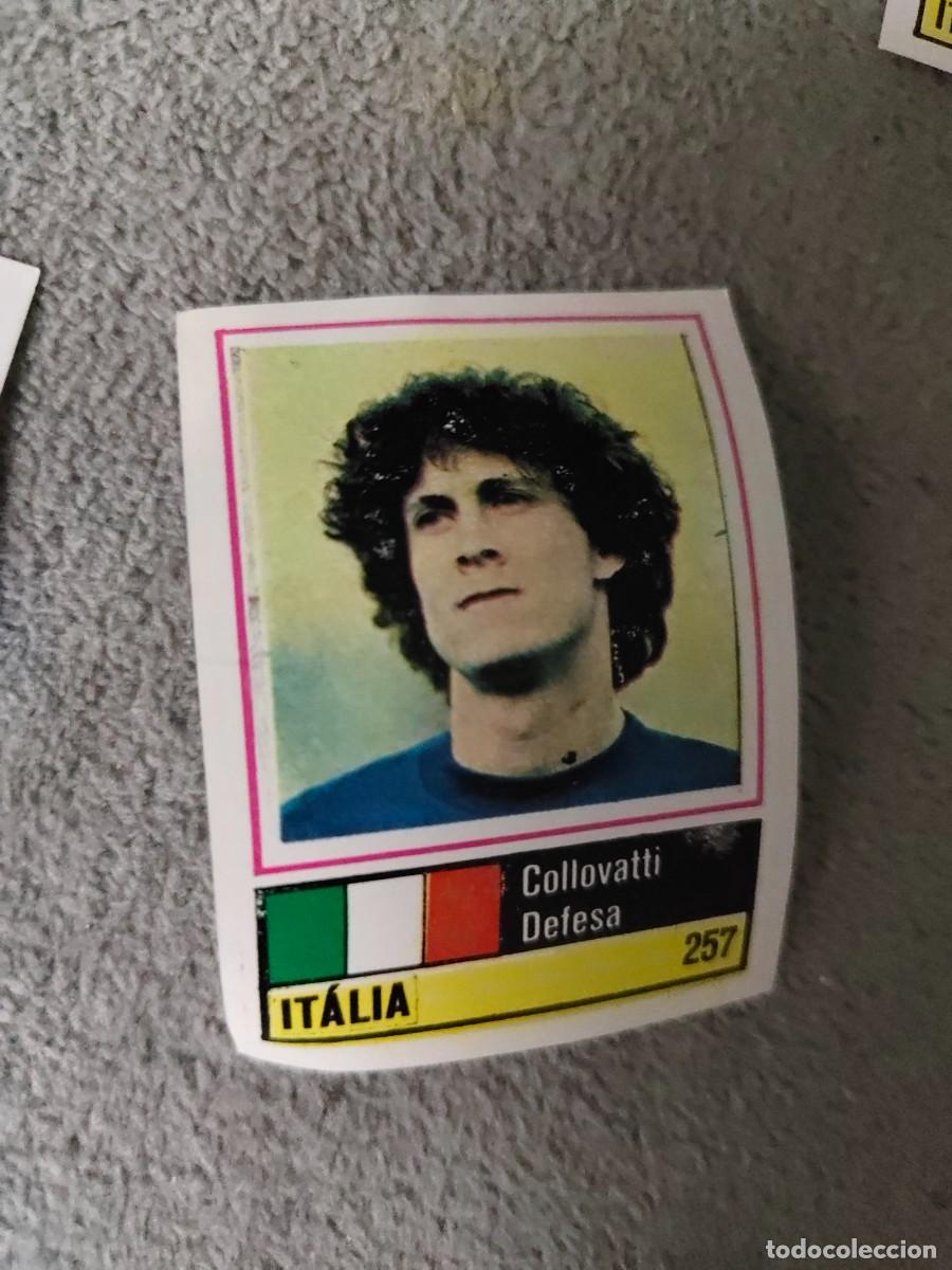 Cromos de f&uacute;tbol: 257. COLLOVATTI (ITALY) SORCACIUS EURO 1984 ITALIA EUROCOPA FRANCIA 84 SIN PEGAR AAX