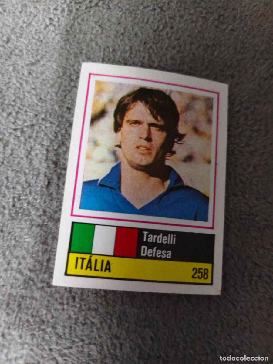 Cromos de f&uacute;tbol: 258. TARDELLI (ITALY) SORCACIUS EURO 1984 ITALIA EUROCOPA FRANCIA 84 SIN PEGAR AAX