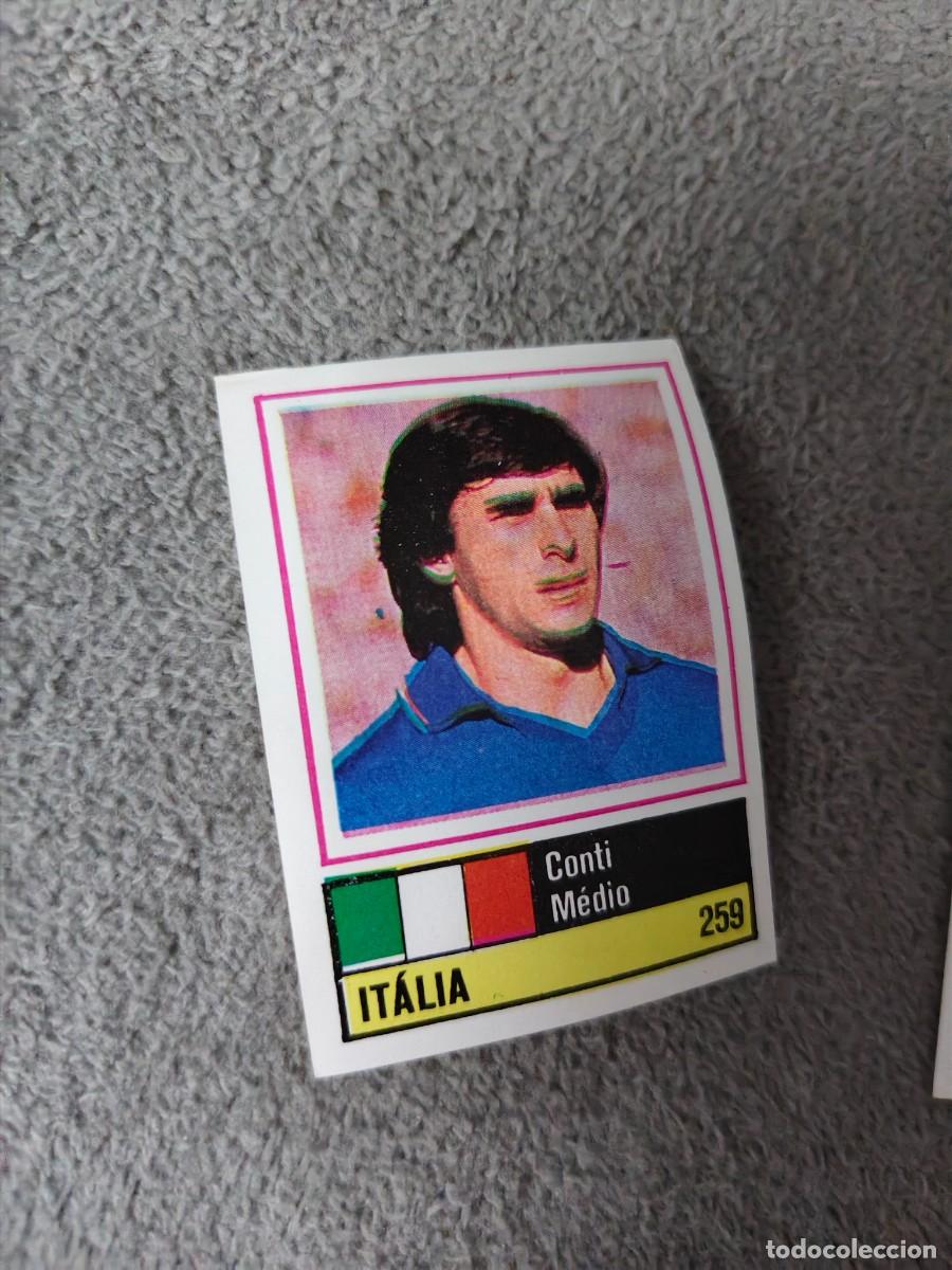 Cromos de f&uacute;tbol: 259. CONTI (ITALY) SORCACIUS EURO 1984 ITALIA EUROCOPA FRANCIA 84 SIN PEGAR AAX