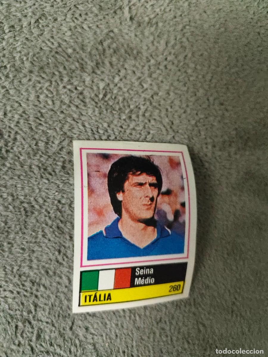Cromos de f&uacute;tbol: 260. SEINA (ITALY) SORCACIUS EURO 1984 ITALIA SCIREA EUROCOPA FRANCIA 84 SIN PEGAR AAX