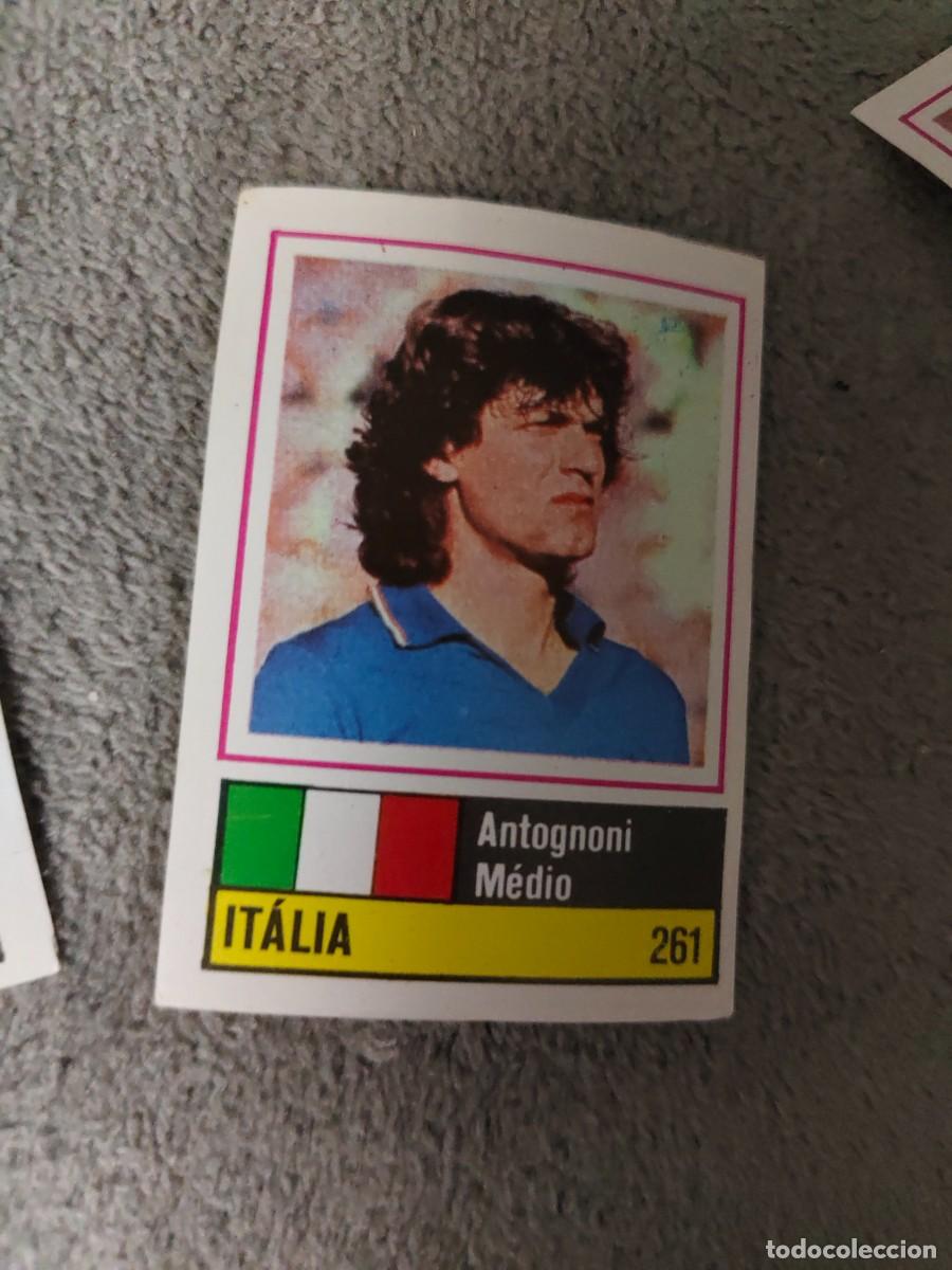 Cromos de f&uacute;tbol: 261. ANTOGNONI (ITALY) SORCACIUS EURO 1984 ITALIA EUROCOPA FRANCIA 84 SIN PEGAR AAX