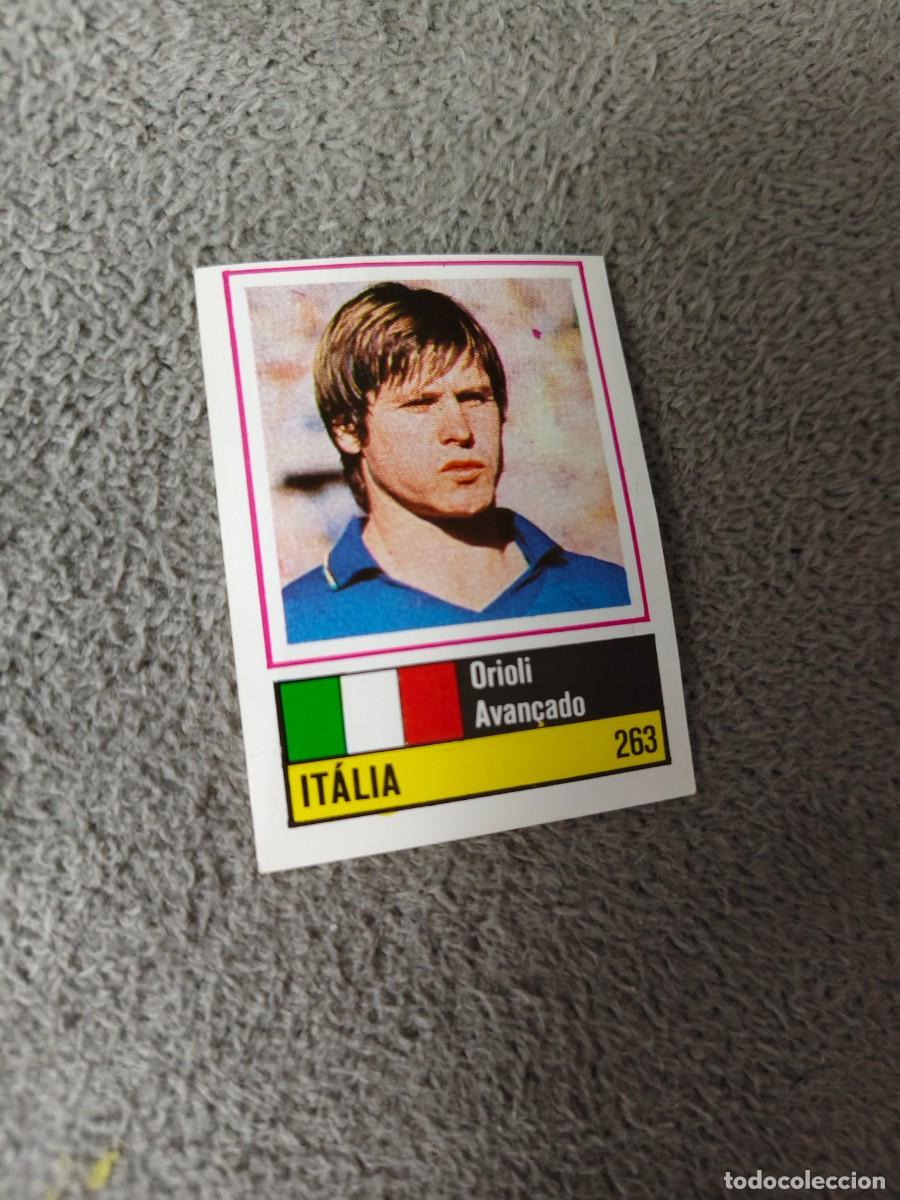 Cartes &agrave; collectionner de Football: 263. ORIOLI (ITALY) SORCACIUS EURO 1984 ITALIA ORIALI EUROCOPA FRANCIA 84 SIN PEGAR AAX
