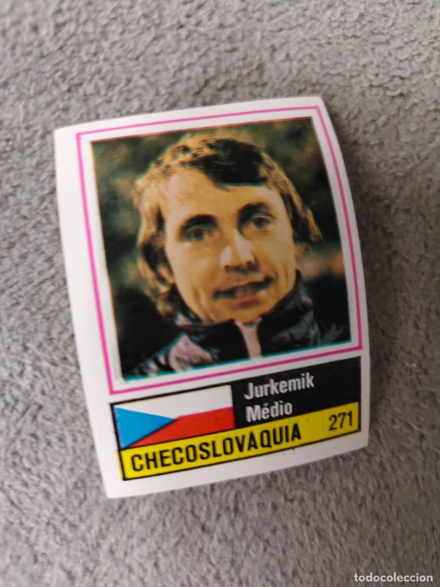 Cromos de f&uacute;tbol: 271. JURKEMIK CZECHOSLOVAKIA SORCACIUS EURO 1984 CHECOSLOVAQUIA EUROCOPA FRANCIA 84 SIN PEGAR AAX