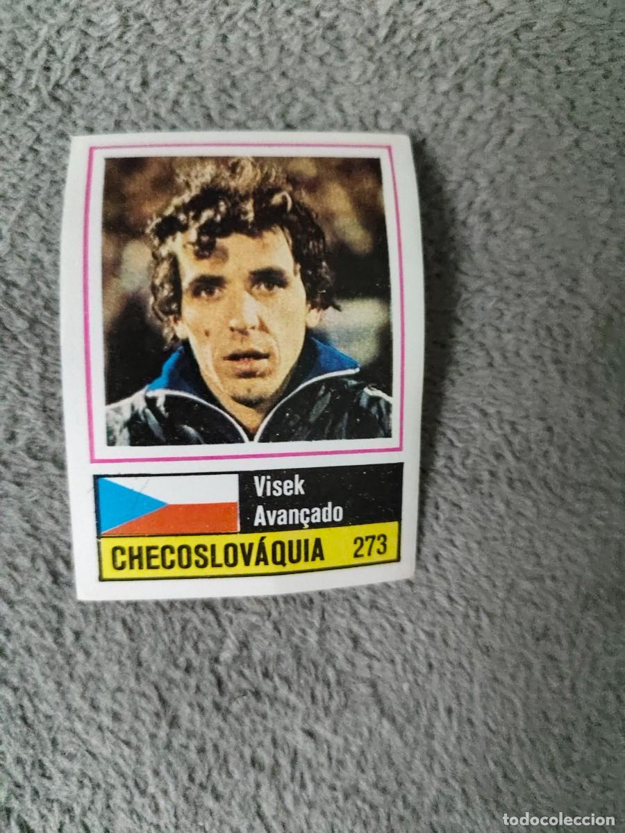 Cromos de f&uacute;tbol: 273. VISEK CZECHOSLOVAKIA SORCACIUS EURO 1984 CHECOSLOVAQUIA EUROCOPA FRANCIA 84 SIN PEGAR AAX
