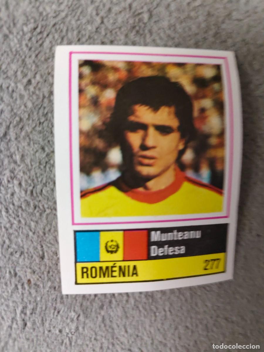 Cromos de f&uacute;tbol: 277. MUNTEANU (ROMANIA) SORCACIUS EURO 1984 RUMANIA EUROCOPA FRANCIA 84 SIN PEGAR AAX