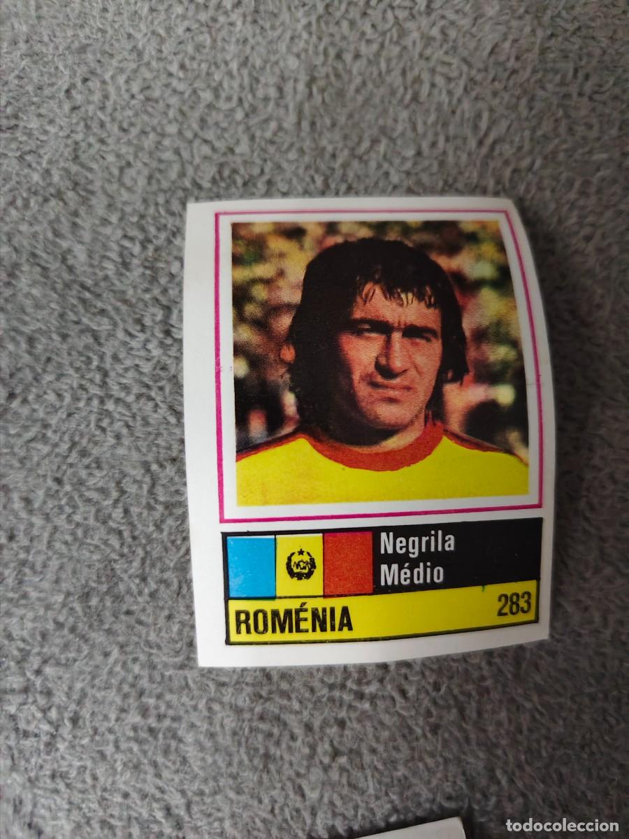 Cromos de f&uacute;tbol: 283. NEGRILA (ROMANIA) SORCACIUS EURO 1984 RUMANIA EUROCOPA FRANCIA 84 SIN PEGAR AAX