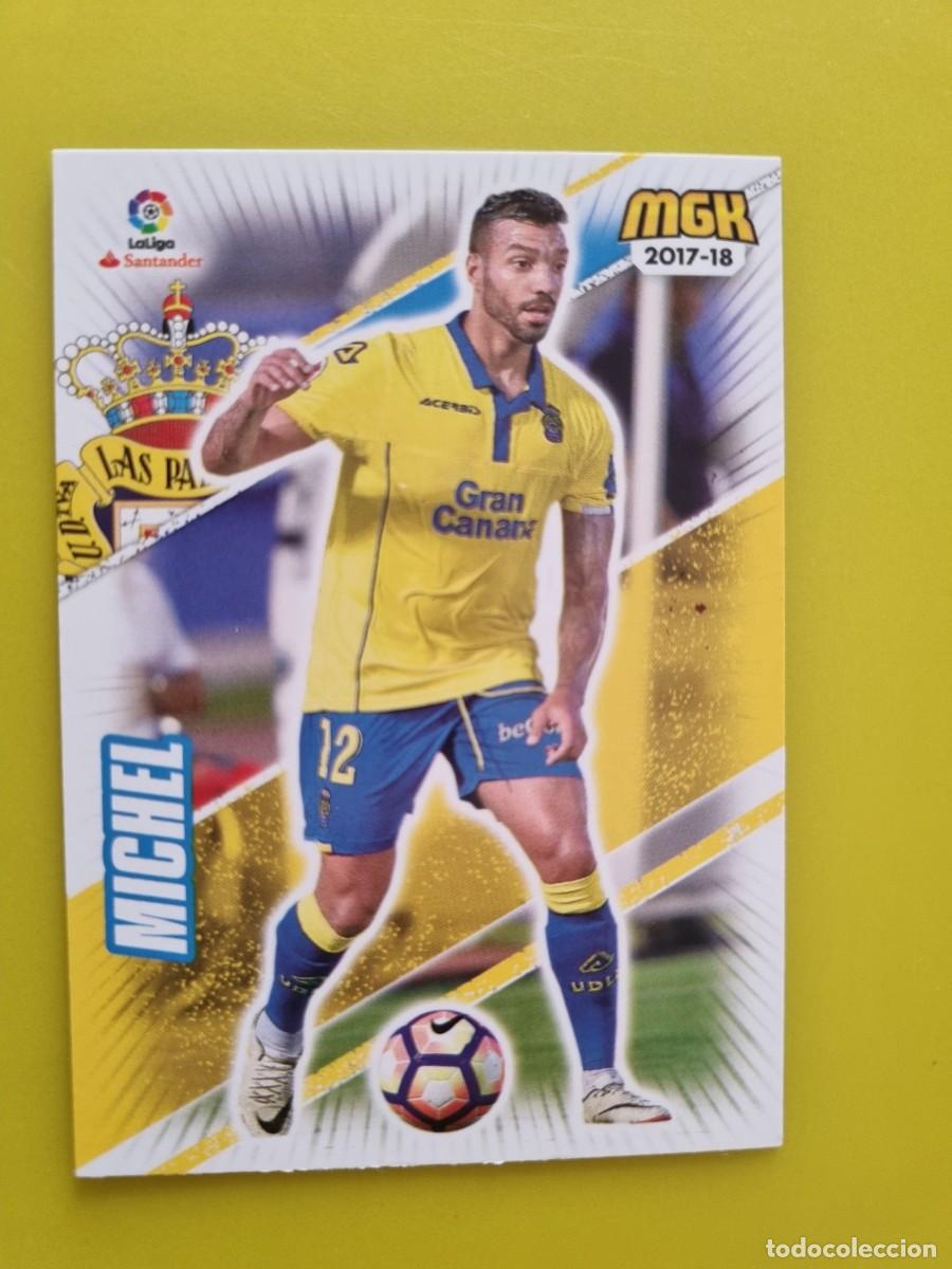 Figurine di Calcio: CROMO FUTBOL MEGACRACKS 301 MICHEL UD LAS PALMAS 17 18 2017 2018 AR1026