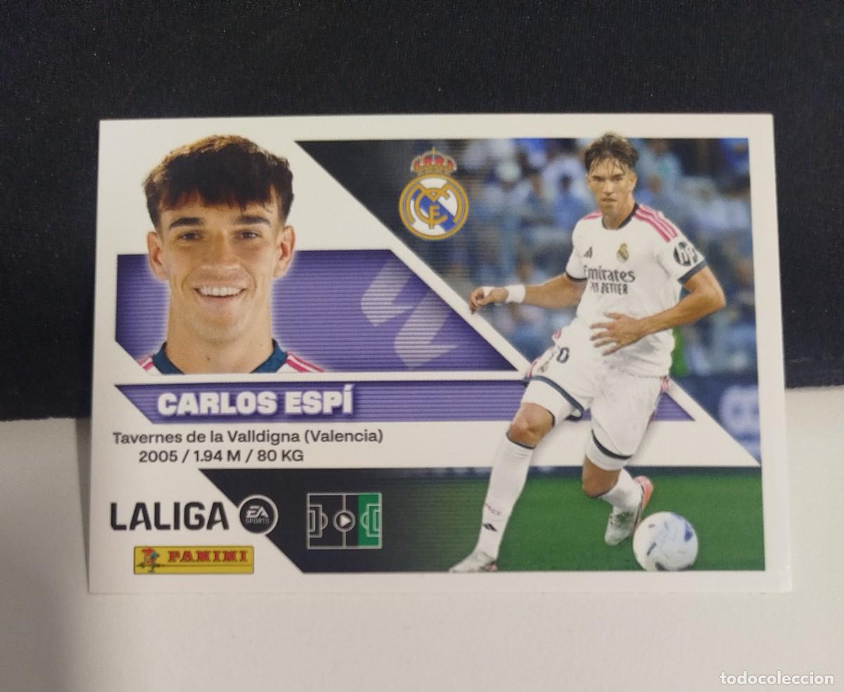 Figurine di Calcio: Cromo 17 BIS Carlos Esp&iacute; Real Madrid Panini Liga 26/27