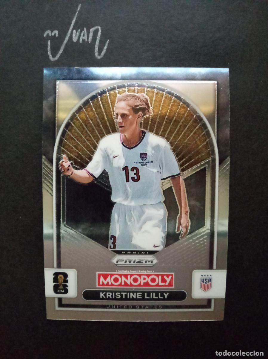 Figurine di Calcio: N&ordm; 87 KRISTINE LILLY UNITED STATES WOMEN ⚽ PANINI &reg; MONOPOLY PRIZM FIFA MUNDIAL 2026 WORLD CUP 26