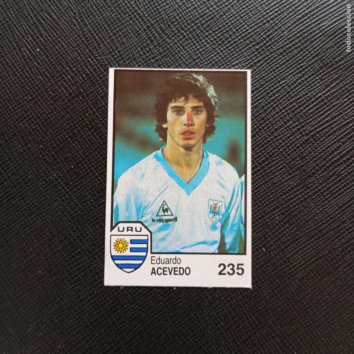 Figurine di Calcio: 235 ACEVEDO URUGUAY BARNA MEXICO MUNDIAL 1986 CROMO FUTBOL 86 - SIN PEGAR - A106 PG478