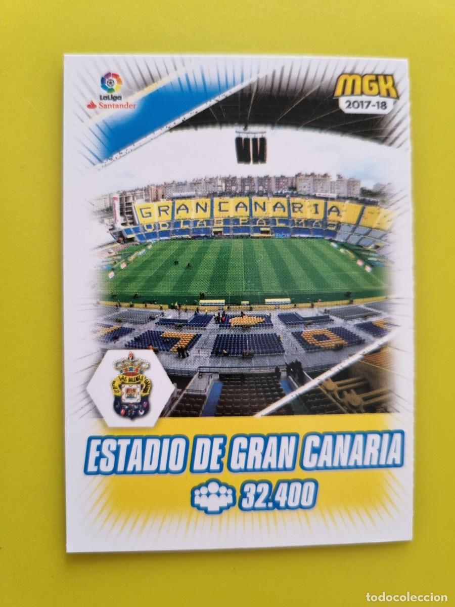 Cromos de f&uacute;tbol: CROMO FUTBOL MEGACRACKS 319 ESTADIO DE GRAN CANARIA UD LAS PALMAS 17 18 2017 2018 AR1026