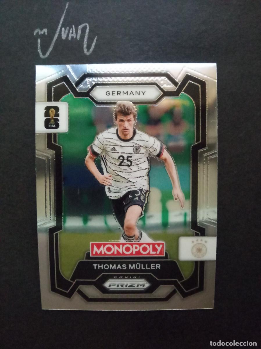 Cromos de f&uacute;tbol: N&ordm; 59 THOMAS MULLER ALEMANIA BAYER MUNICH ⚽ PANINI &reg; MONOPOLY PRIZM FIFA MUNDIAL 2026 WORLD CUP 26