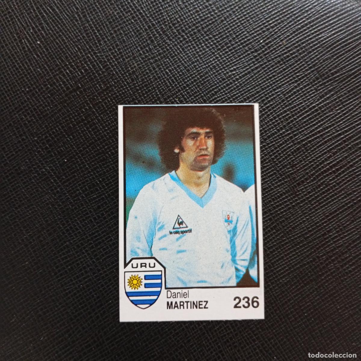 Cromos de f&uacute;tbol: 236 MARTINEZ URUGUAY BARNA MEXICO MUNDIAL 1986 CROMO FUTBOL 86 - SIN PEGAR - A106 PG478
