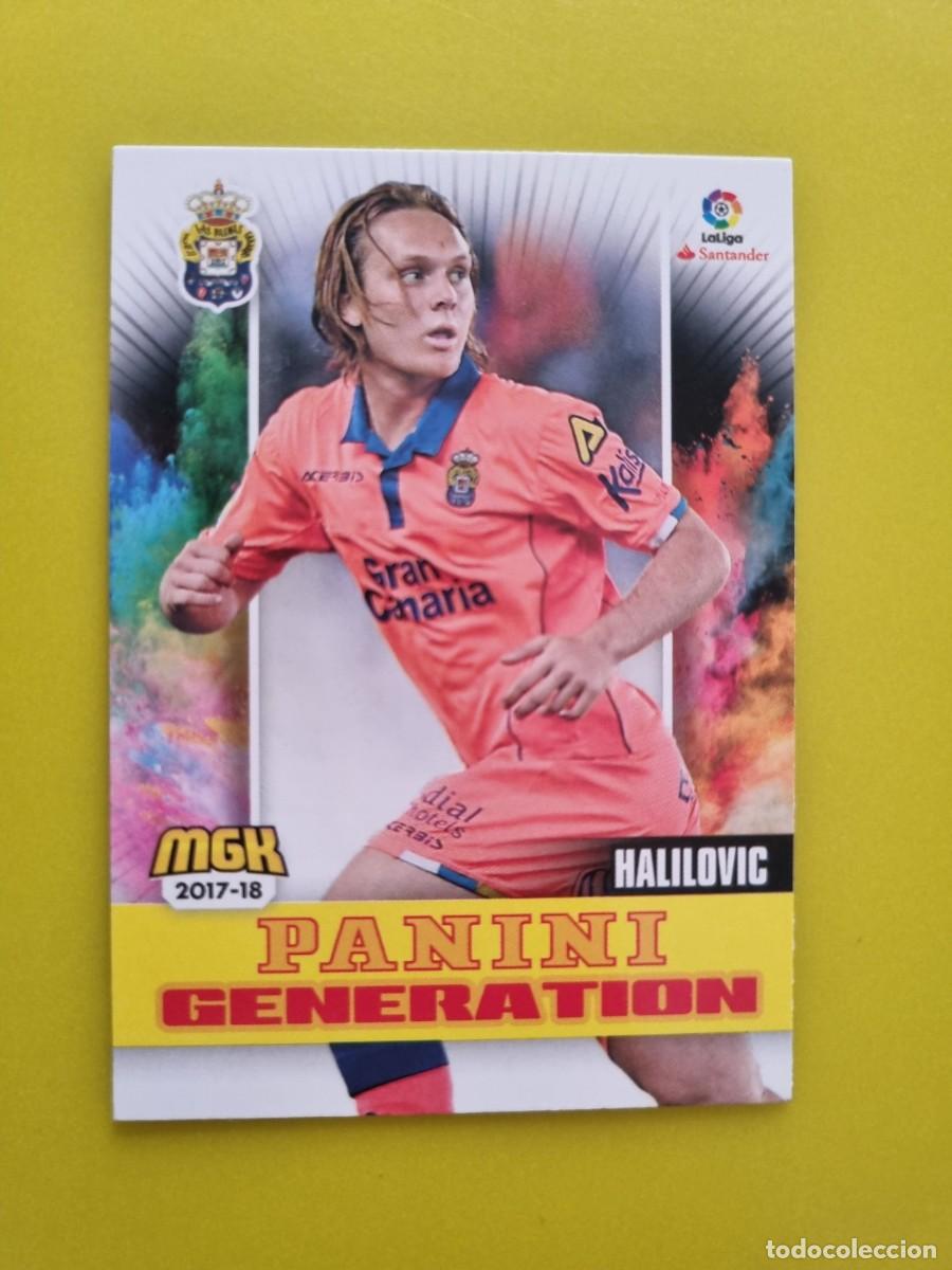 Cromos de f&uacute;tbol: CROMO FUTBOL MEGACRACKS 324 HALILOVIC GENERATION UD LAS PALMAS 17 18 2017 2018 AR1026